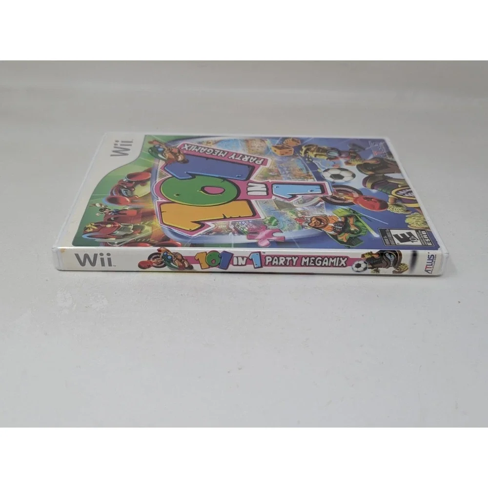 101-in-1 Party Megamix Nintendo‎ Wii DISC & Case Tested and Working
